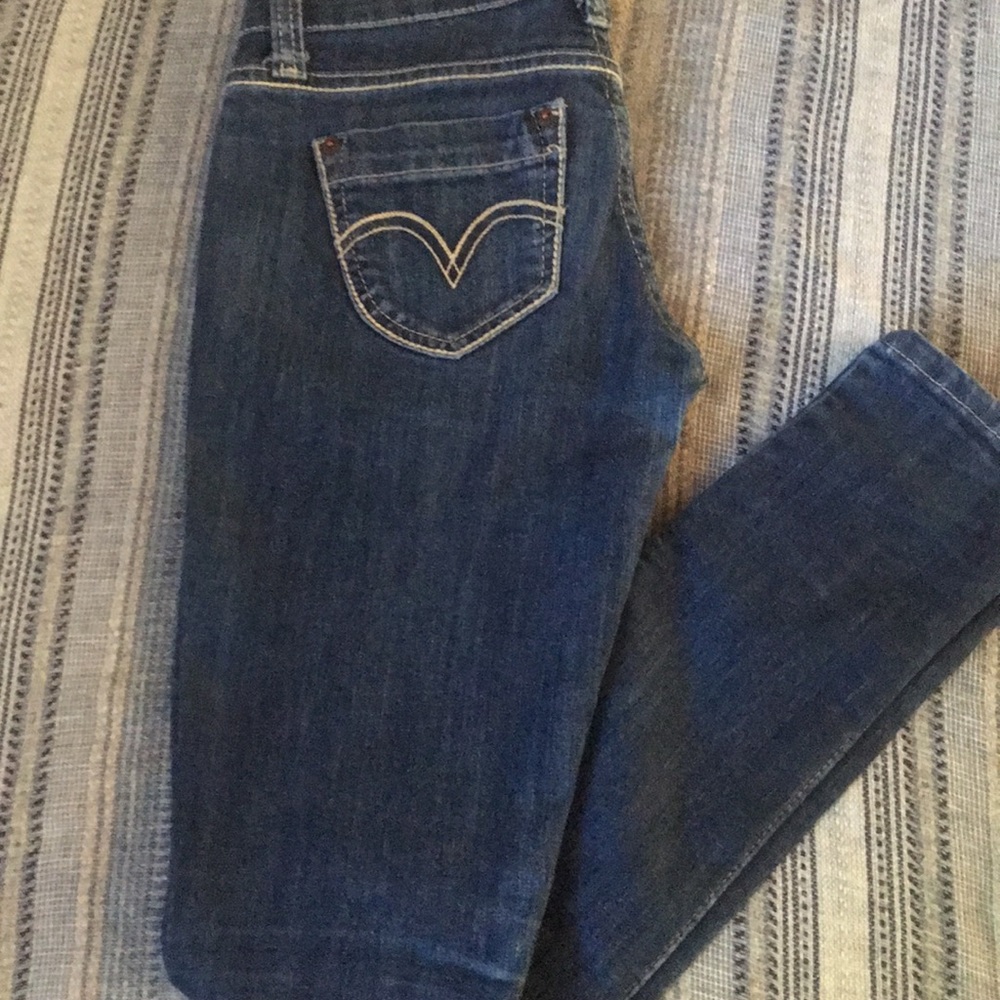 Levi’s straight leg jeans 524 super low